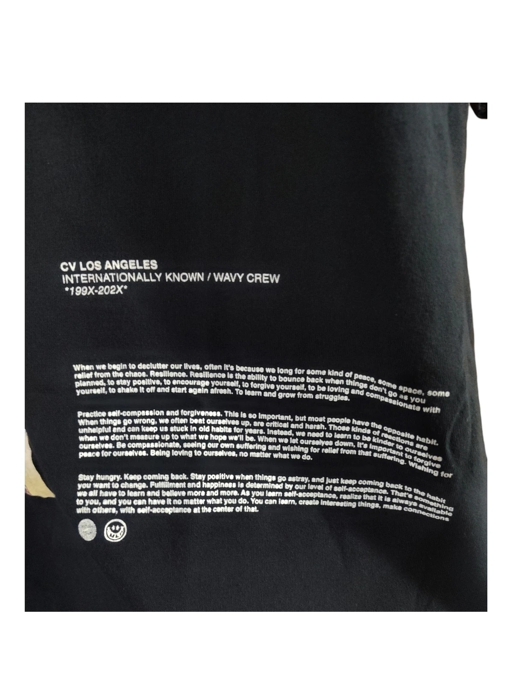 CVLA Black Graphic Tee Mens Size Medium - Picture 5 of 7